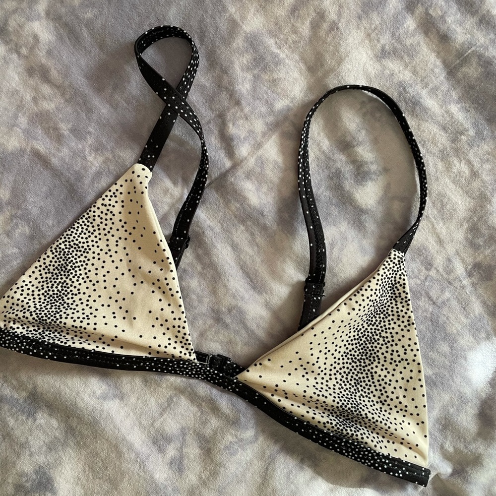 TAVIK Swimwear Zepplin Top XS in Percy Polka Dot